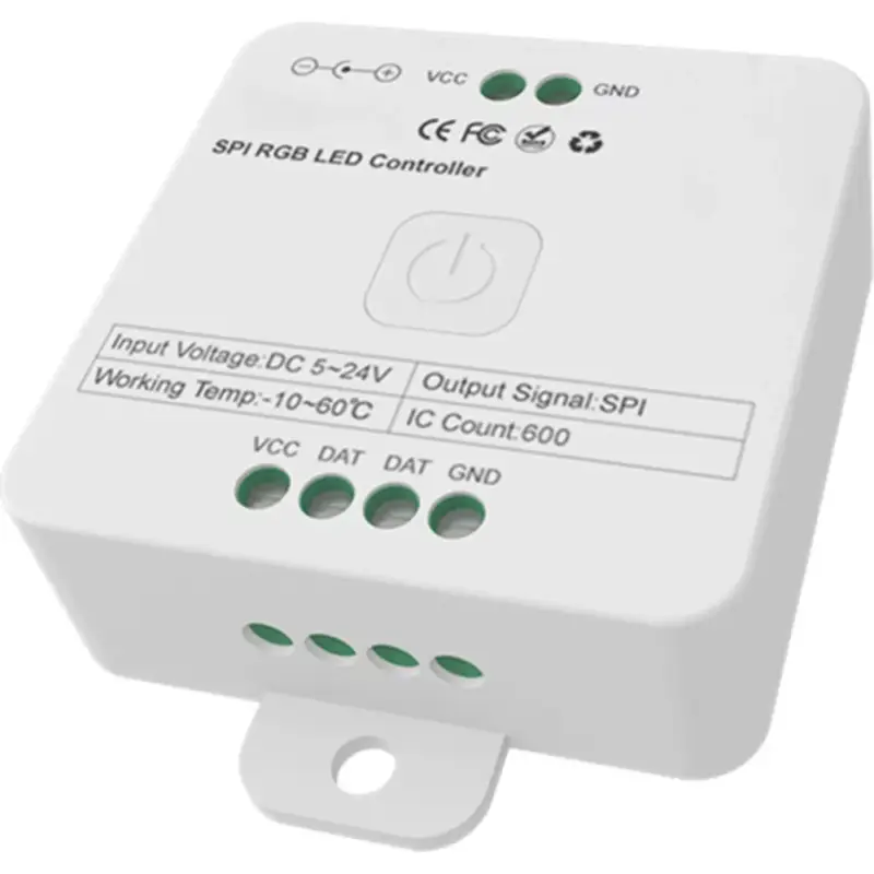 Azonnali szállítás Spi RGB LED vezérlő, bluetooth vezérlés APP-on keresztül: BanlanX, Optonica, 6333