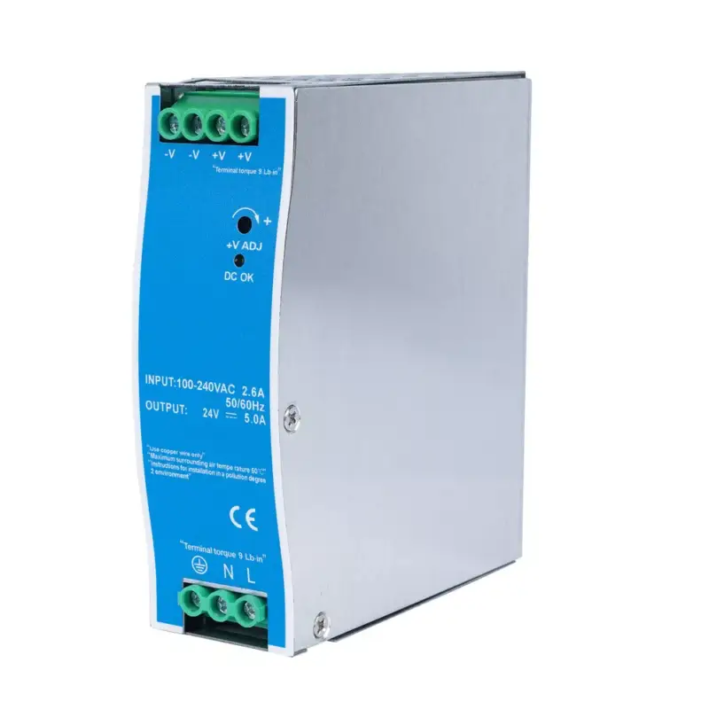 Kedvezmény Din sínre rögzíthető tápegység 120w 12v/10a, Optonica, 6277