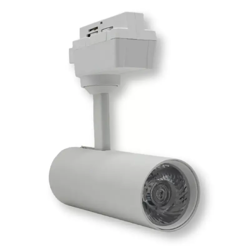Outlet LED sínlámpa 12w 220v bridgelux cob chip fehértel, 2700K, természetes fehér, 1200 lm, fekete, Optonica, 15104