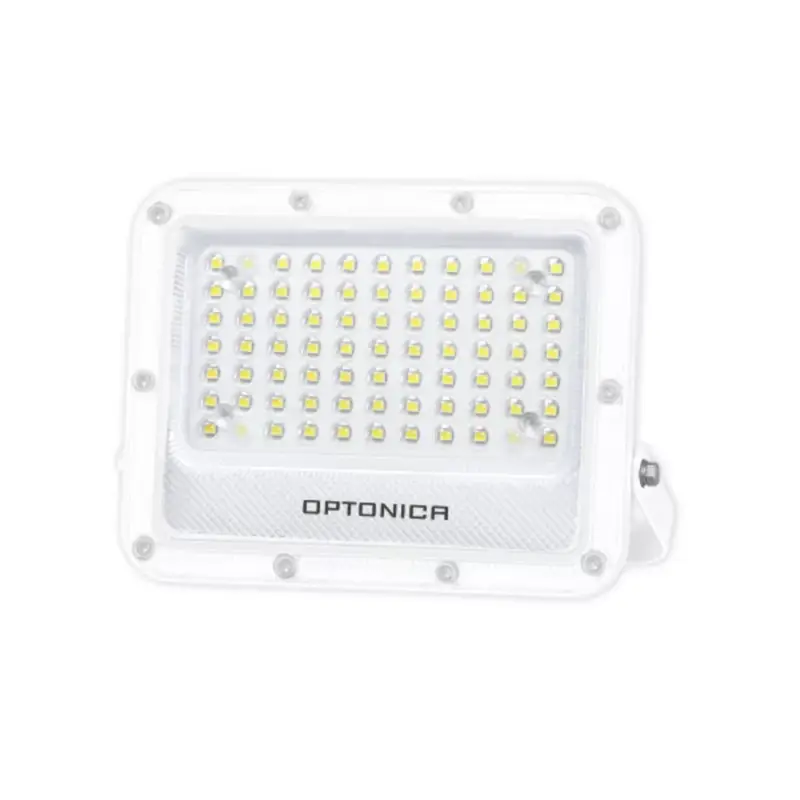 LED smd reflektor fehértel IP65 - LUMILEDS chip, 50W, 4000K, természetes fehér, 5000 lm, Optonica, 15869 Vásárlói kedvenc