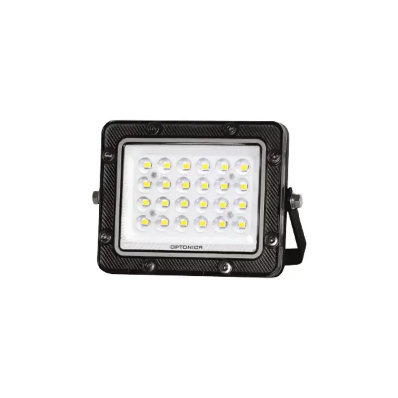 LED smd reflektor feketetel, IP65 - LUMILEDS chip, 20W, 4000K, természetes fehér, 2000 lm, Optonica, 15878 Szuper ajánlat