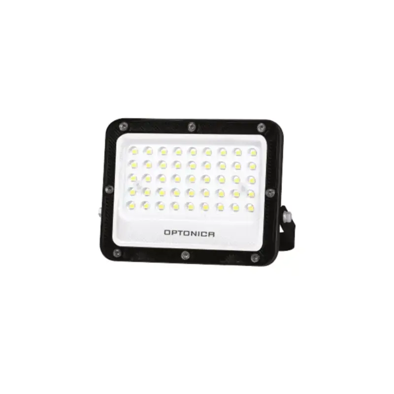 LED smd reflektor feketetel, IP65 - LUMILEDS chip, 30W, 3000K, meleg fehér, 3000 lm, Optonica, 15882 Exkluzív ajánlat