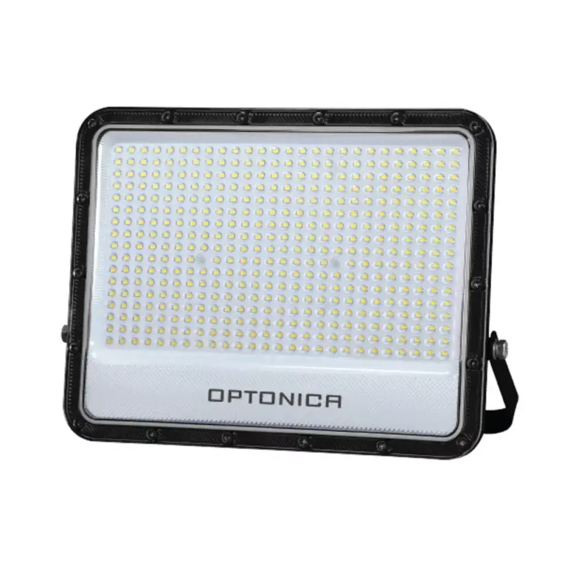 LED smd reflektor feketetel, IP65 - LUMILEDS chip, 300W, 4000K, természetes fehér, 42000 lm, Optonica, 15894 Olcsóbb