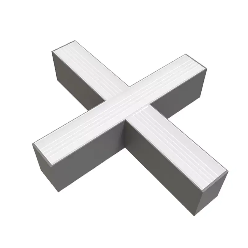 LED lineáris alakú csatlakozók, vékony, összekapcsolható, 20W, 4000K, természetes fehér, 2000 lm, ezüst, Optonica, 5039 Expressz kézbesítés