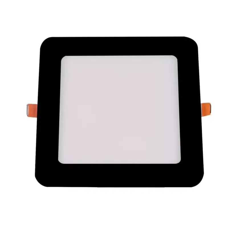Azonnal elérhető 3w-os beépített LED-es vékony modul, négyzet alakú, 3CCT, fekete, 210 lm, Optonica, 12925