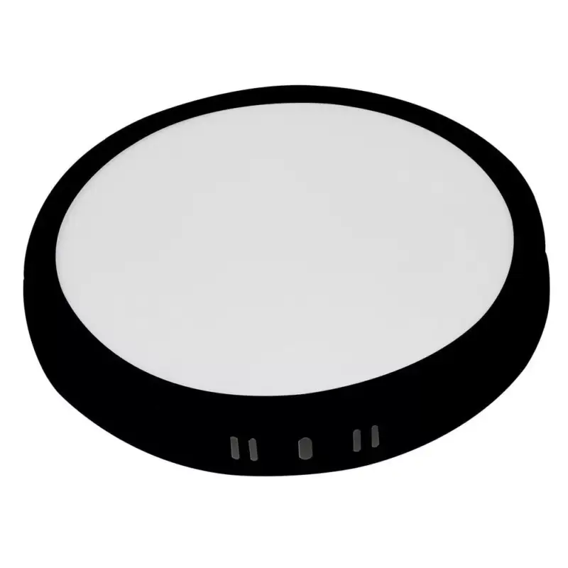 12w LED felületre szerelhető panel kerek, 3CCT, fekete, 840 lm, Optonica, 12930 Gyors szállítás