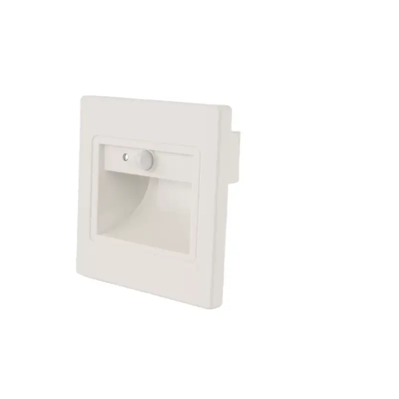 LED lépcsővilágítás négyzet alakú 1w 3000k IP20 fehér + szenzor, meleg fehér, 80 lm, Optonica, 7559 Vedd meg online