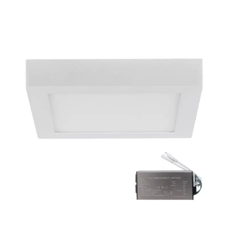 LED PANEL SZÖGLETES FELÜLETRE 18W 2700K+INVERTERREL Biztonságos fizetés