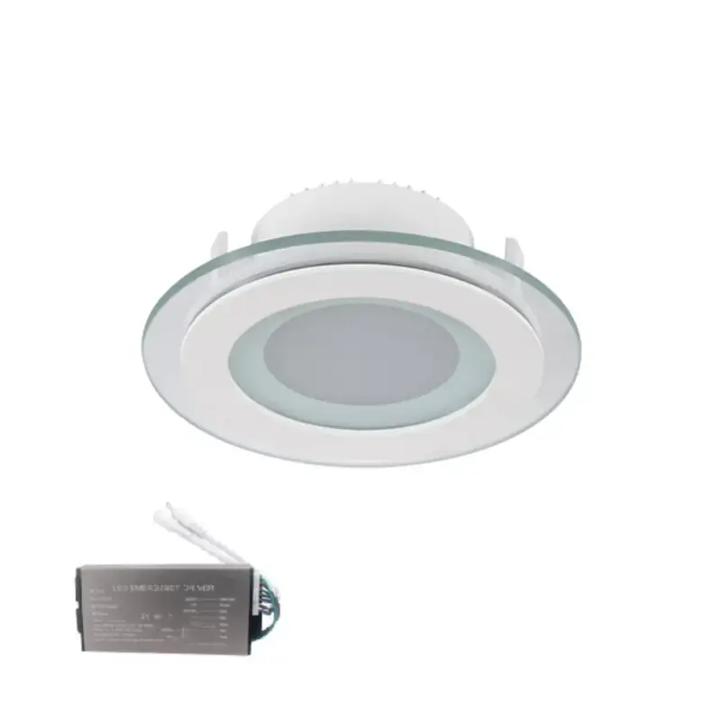 Biztonságos vásárlás LED PANEL ÜVEG KEREK 18W 4000K+INVERTERREL