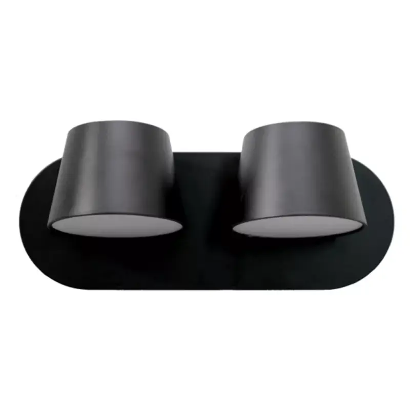 MALIA LED FALI LÁMPA 2X12W 4200K FEKETE Vásárlói kedvenc