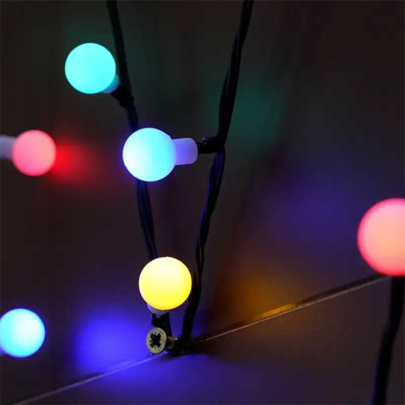 CHRISTMAS STRING LIGHT 3,6W RGB 9M IP44 240V Akció