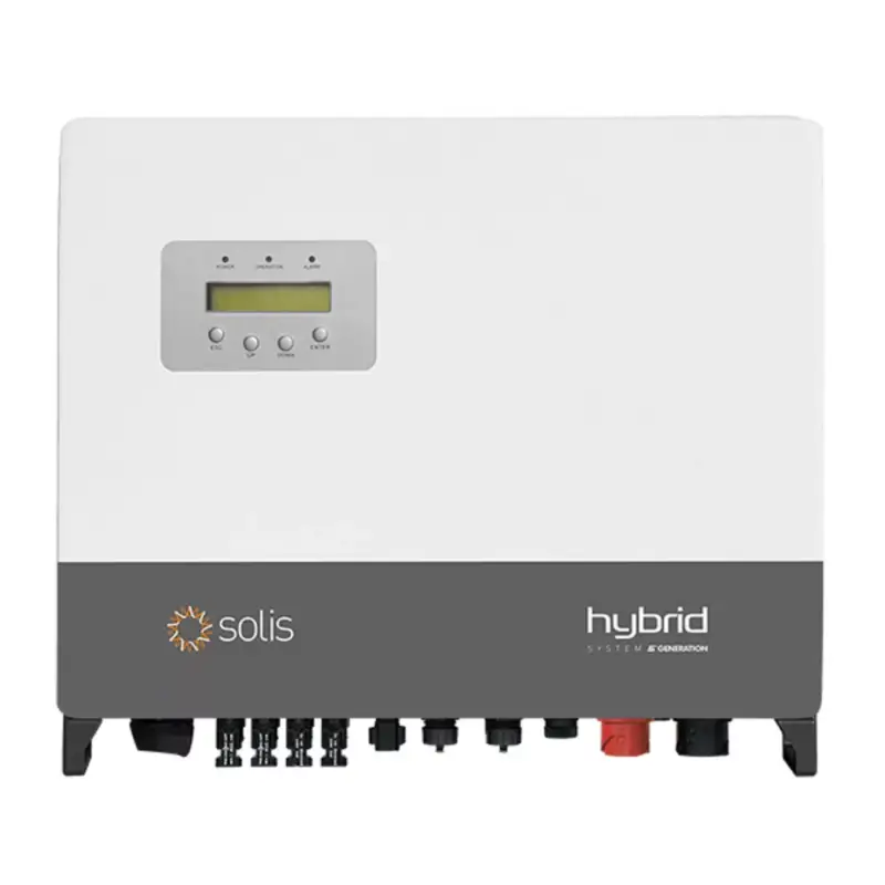 HYBRID 3 PHASE INVERTER SOLIS-RHI-3P6K-HVES-5G Prémium