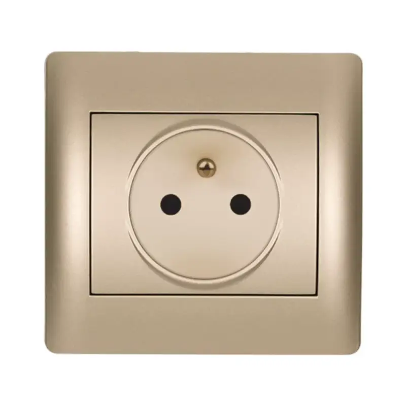 RHYME FRENCH TYPE SOCKET CHAMPAGNE METALLIC Prémium