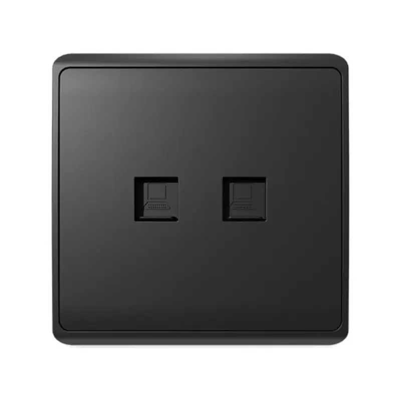 Különleges ajánlat LONDON DOUBLE COMPUTER RJ45 SOCKET ANTHRACITE