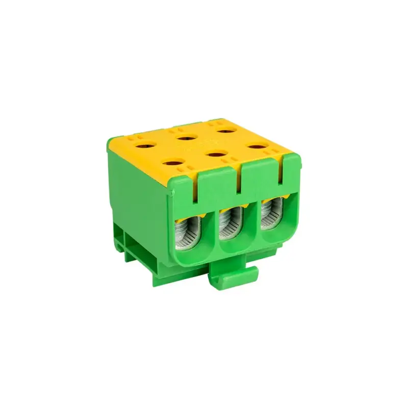 Vásárlói kedvenc DIN RAIL TERMINAL 3X2.5-50MM2 Y/G