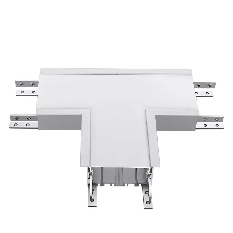 Lineáris LED lámpatest tartozék - T alakú csatlakozó, 14w, 4000K, természetes fehér, 1400lm, 120°, fehér, CRI>80, V-TAC, 398 Népszerű