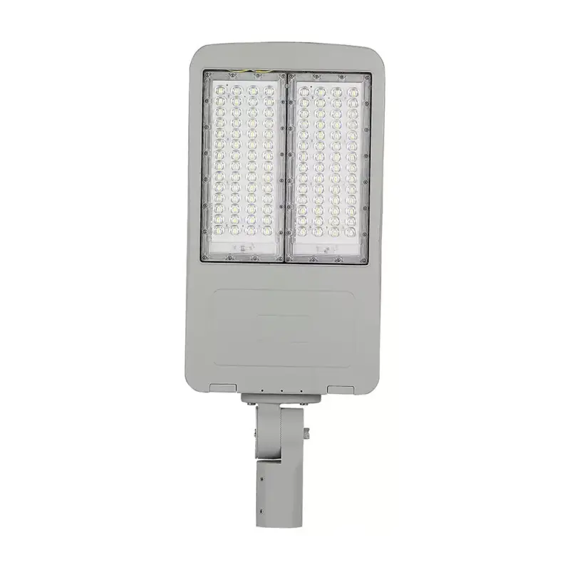 LED utcai lámpa, 150w, 5700K, hideg fehér, 21000lm, 153x70°, szürke, CRI>70, IP65, V-TAC, 955 Prémium