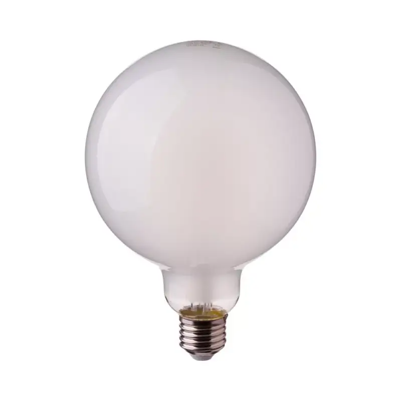 Vedd meg most LED izzó opál, 7w, 6400K, hideg fehér, 840lm, E27, 300°, fehér, CRI>80, V-TAC, 7190