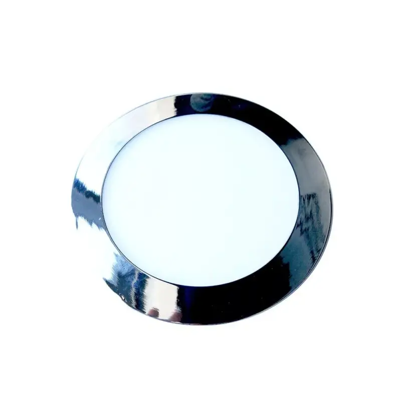 Árengedmény LED mini panel vékony, süllyesztett, 24w, 4000K, természetes fehér, 2000lm, 120°, króm, CRI>80, V-TAC, 6353