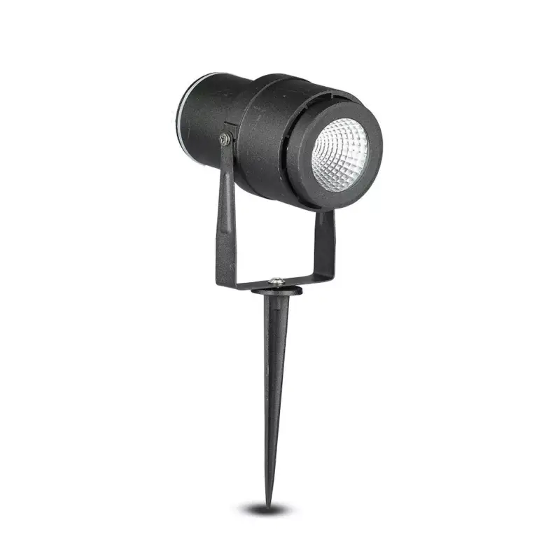 Azonnali szállítás Kültéri leszúrható állólámpa, 12w, zöld, 720lm, 30°, fekete, CRI>80, IP65, V-TAC, 7546