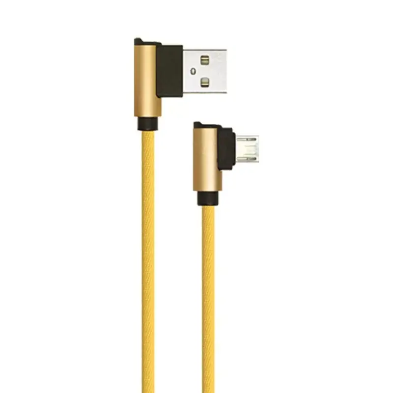 Bestseller Gyémánt Micro USB kábel, arany, V-TAC, 8637