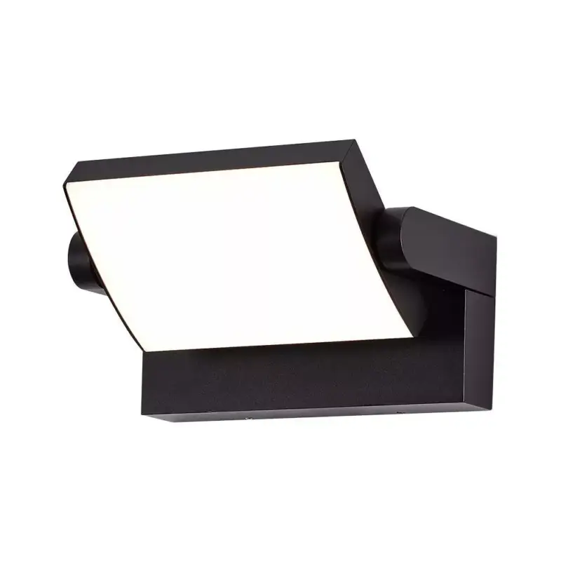 LED fali lámpa forgatható, 17w, 3000K, meleg fehér, 2520lm, 350°, fekete, CRI>80, IP65, V-TAC, 2936 Vásárlói kedvenc
