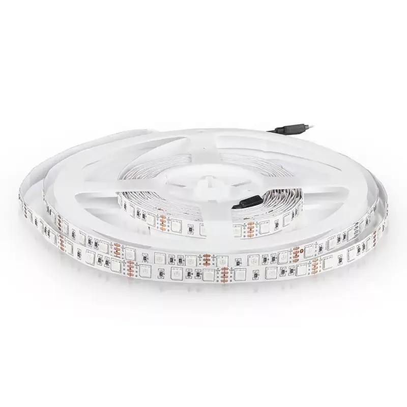 Beltéri LED szalag, 11 w, zöld, 900 lm/m, 12V, 120°, CRI>80, V-TAC, 212138 Exkluzív ajánlat