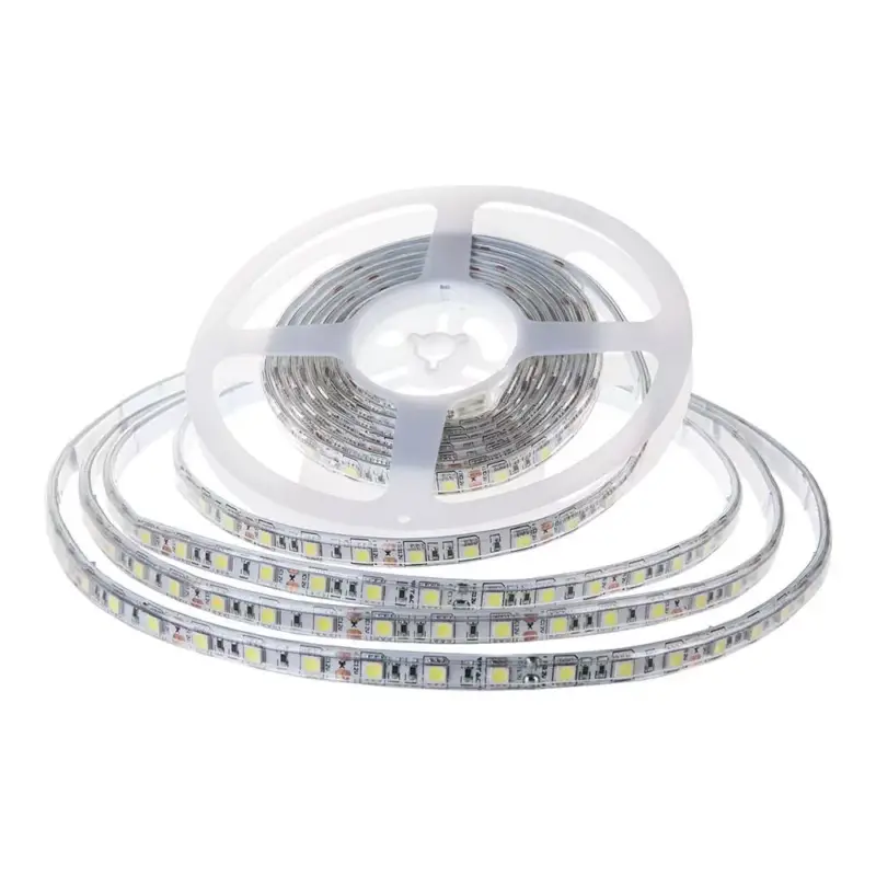 Azonnali szállítás Kültéri LED szalag , 8w, 6500K, hideg fehér, 750 lm/m, 24V, 120°, CRI>80, IP65, V-TAC, 212627