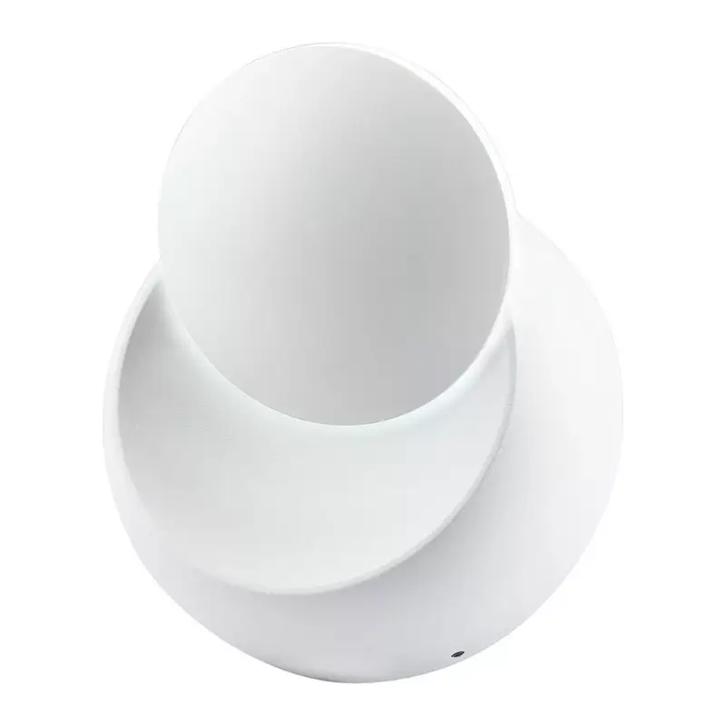 Vásárlói kedvenc LED fali lámpa kétirányú kerek Bridgelux, 5w, 4000K, természetes fehér, 645lm, 120°, fehér, CRI>80, V-TAC, 217093