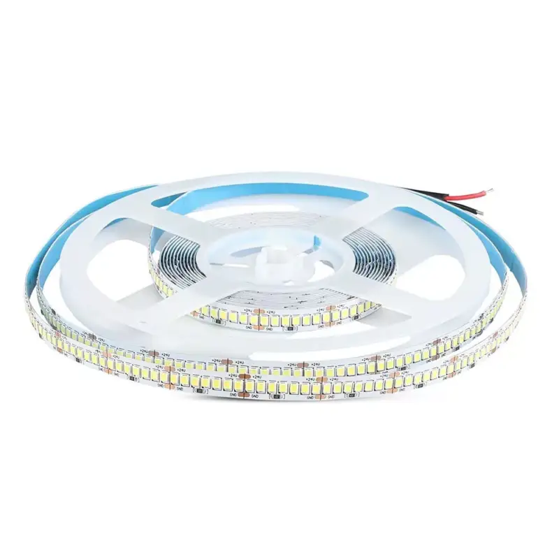Árengedmény Beltéri LED szalag, 18 w, 6500K, hideg fehér, 2430 lm/m, 24V, 120°, CRI>80, V-TAC, 212601