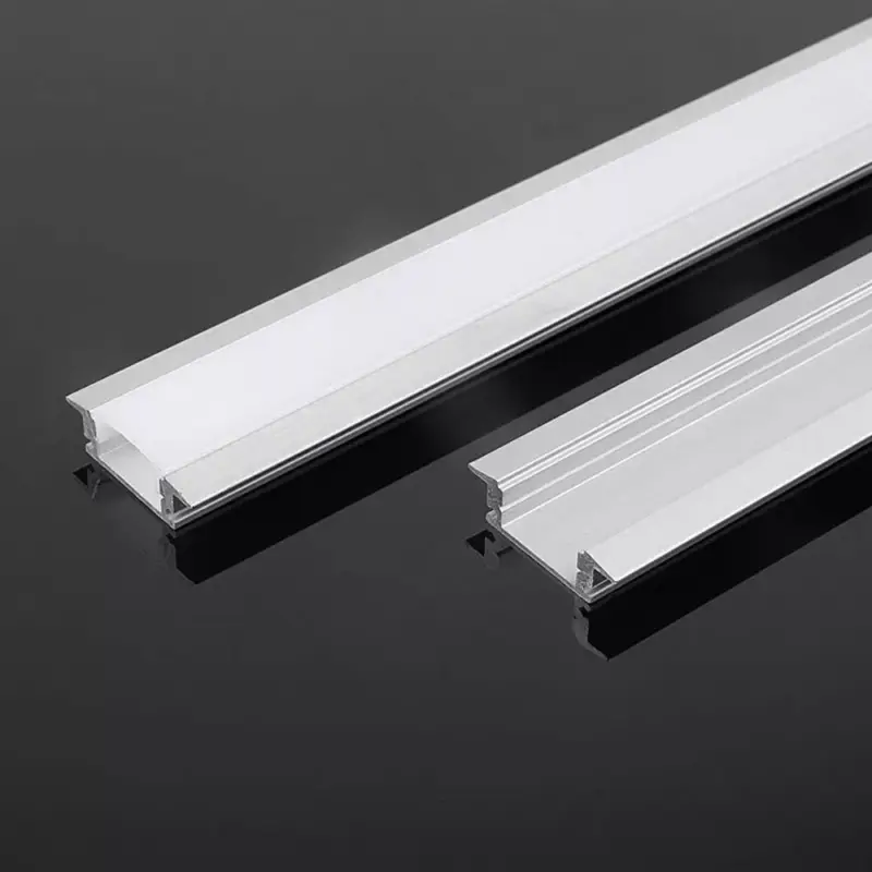 Szuper ajánlat LED szalag profil, ezüst/fehér fedő, 2000mm, V-TAC, 10320