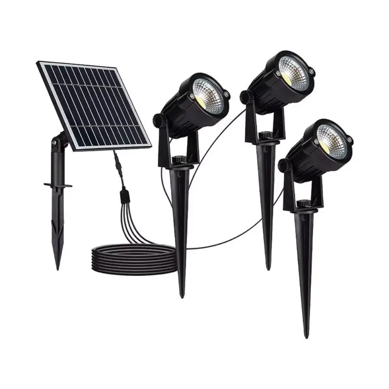 Leszúrható Szolár LED kerti lámpa, 3000K, meleg fehér, 50lm, 60°, fekete, IP65, V-TAC, 20489 Alacsony ár