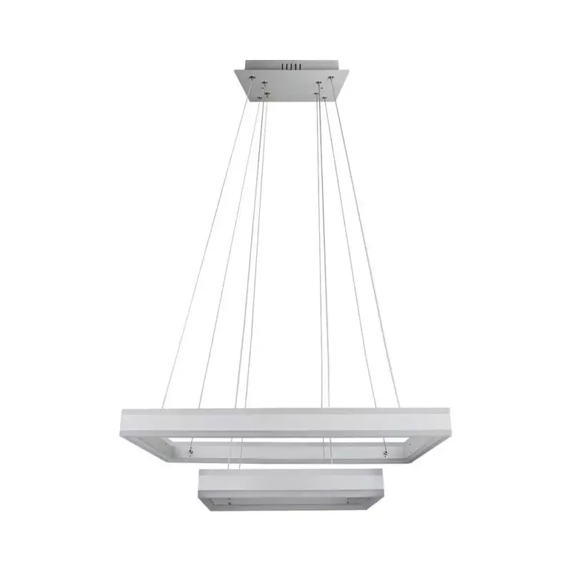 2 részes csillár, 113w, 3000K, meleg fehér, 6300lm, 360°, fehér, dimmelhető, V-TAC, 213986 Legjobb ár