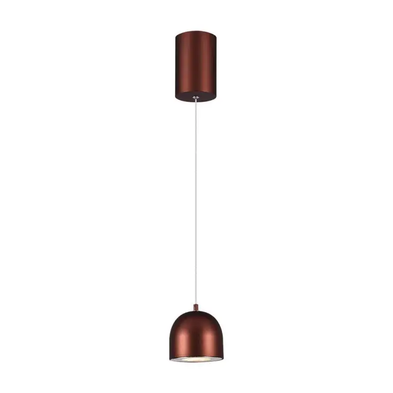 Biztonságos fizetés Designer függeszték, 8,5w, 3000K, meleg fehér, 850lm, 120°, barna, CRI>80, V-TAC, 7997
