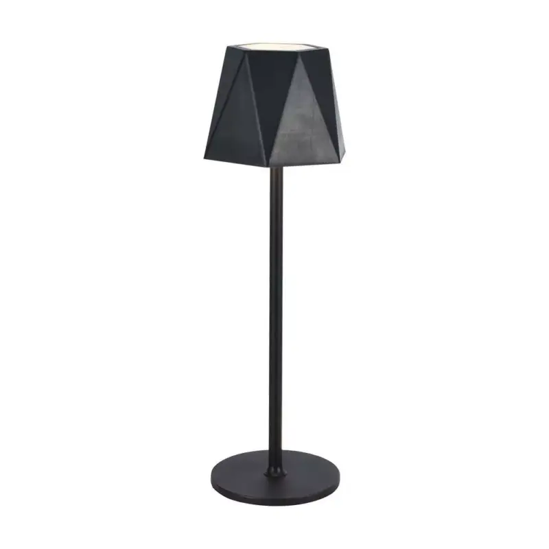 Újratölthető asztali lámpa, 1,5w, CCT, 150lm, 100°, fekete, dimmelhető, V-TAC, 10330 Legnépszerűbb