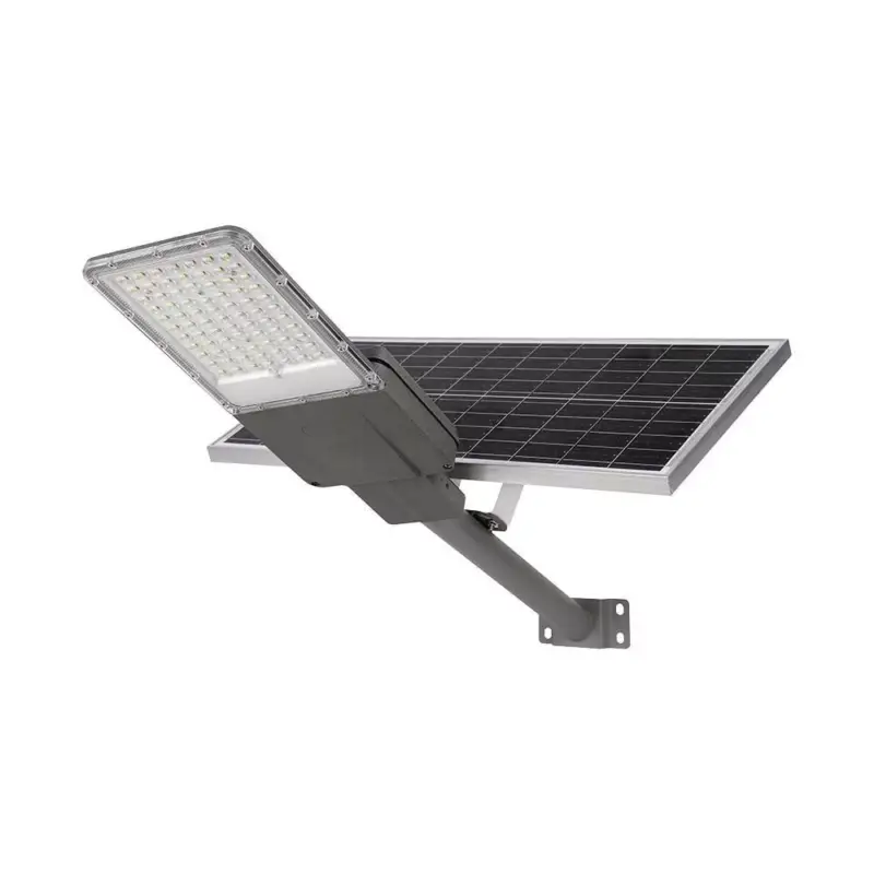 Szolár LED utcai lámpa, 6500K, hideg fehér, 3500lm, 120°, IP65, V-TAC, 10229 Akció