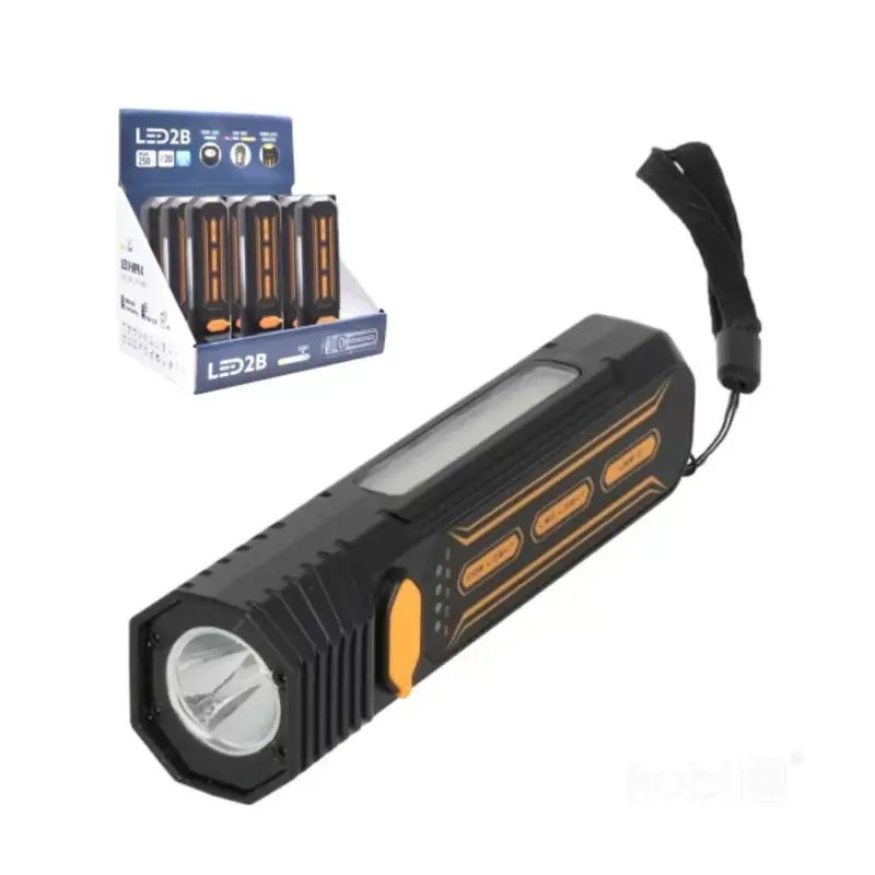 Szuper akció X-MPR 4 LED zseblámpa 6000K LED2B, hideg fehér, CRI≥70, 5V, KOBI-004130