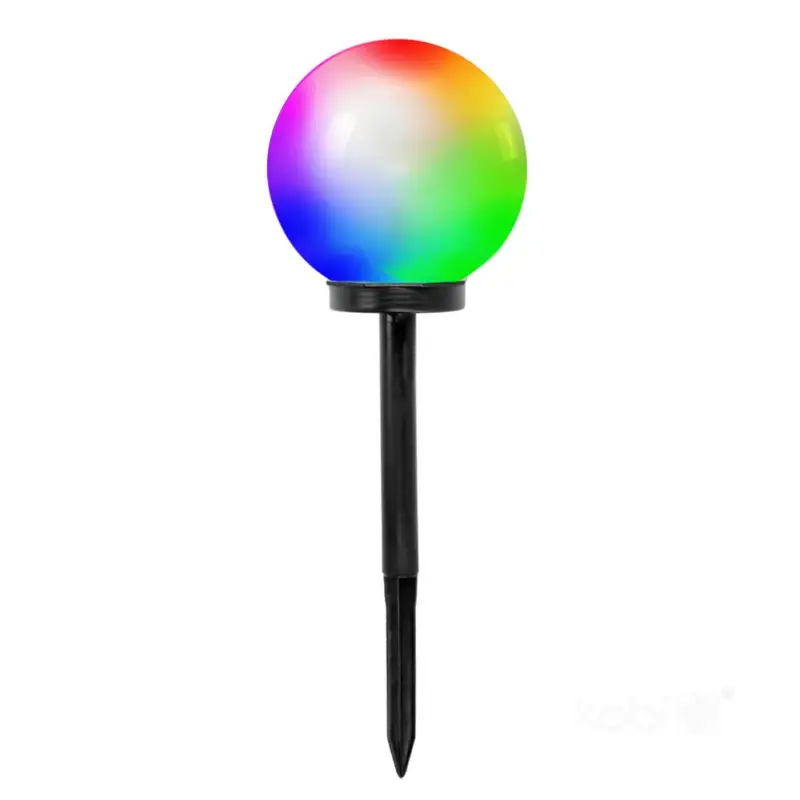 Napelemes LED leszúrható kerti lámpa SPHERE G2 20cm RGB IP44 LED2B, CCT, CRI≥70, KOBI-004516 Korlátozott ajánlat