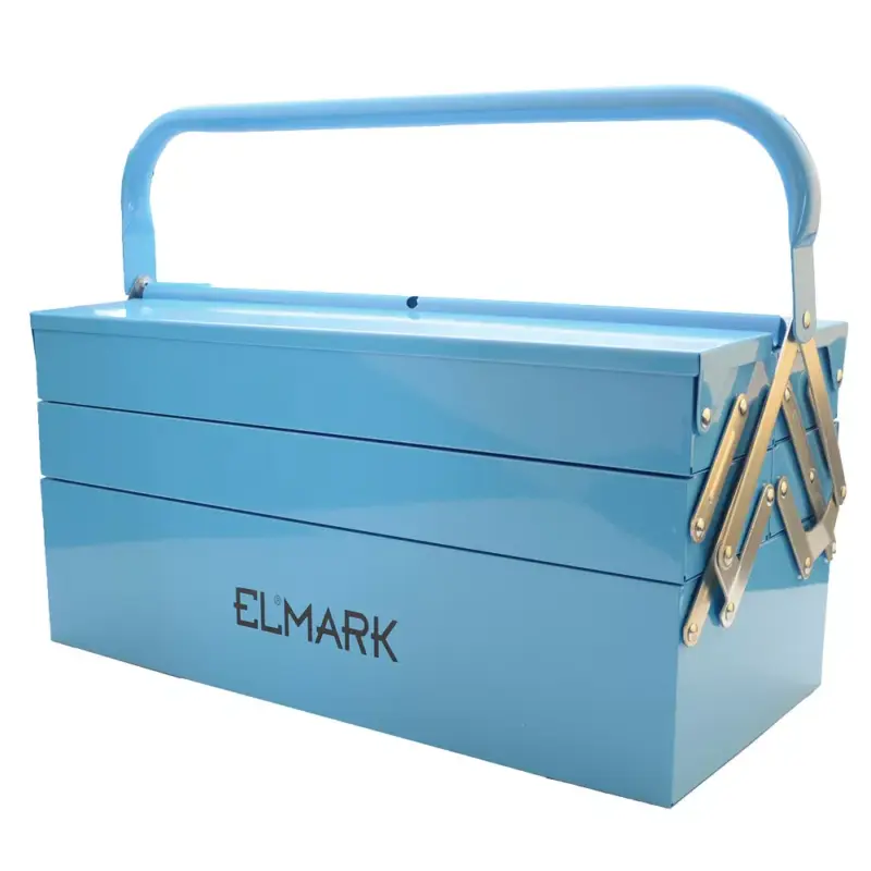 ELMARK vas szerszámosláda 404x200x150mm Vásárlói kedvenc