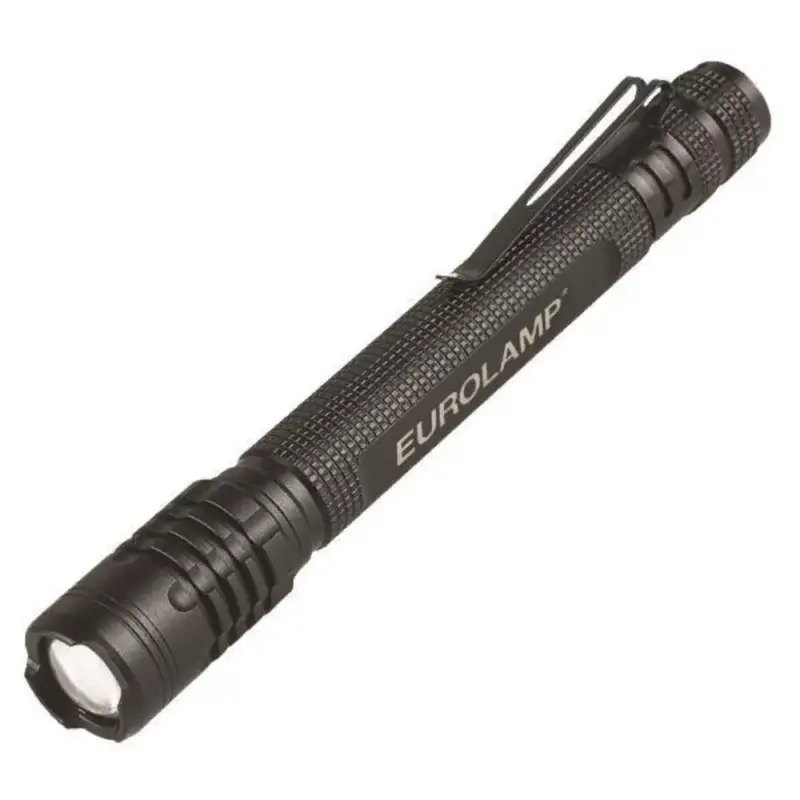 vízálló LED zseblámpa, fekete, 5, 3V, IP20, 200lm, Eurolamp, 316380 Expressz kézbesítés
