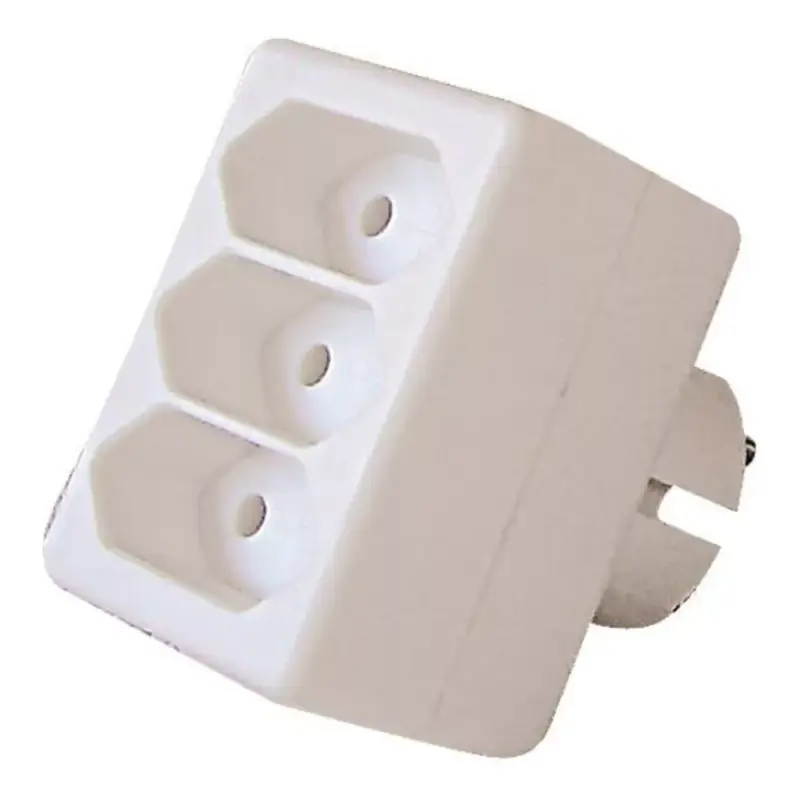 Bestseller Földeletlen hálózati3-as dugaljzat 10A 220-240V, Eurolamp, 780692