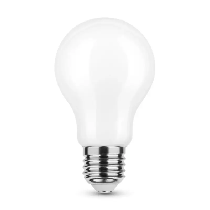 Vedd meg online Modee LED Izzó Filament Milky Globe A60 8W E27 360° 2700K (1055 lumen) ERP