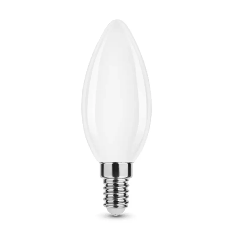 Korlátozott ajánlat Modee LED Izzó Filament Milky Gyertya C35 7W E14 360° 4000K (806 lumen) ERP