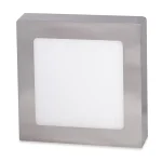 Csak ma Ezüst rögzíthető LED-panel, szögletes, 225 x 225mm, 18W
