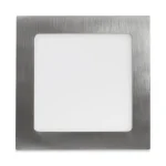 Ezüst süllyeszthető LED-panel, szögletes, 170 x 170mm, 12W Legjobb ár