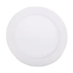 Alacsony ár Fehér süllyeszthető LED-panel, gömbölyű, 170mm, 12W