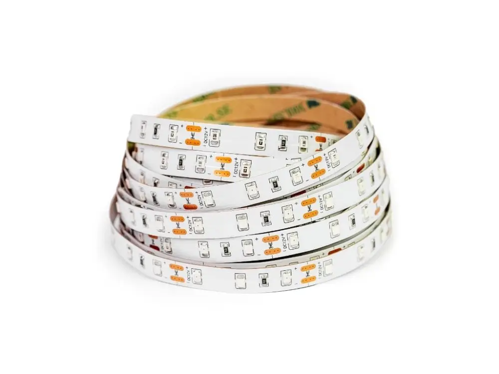 LED-szalag, 12W/m, 12V, védelem nélkül IP20, akváriumba Gyors szállítás