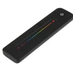 Olcsó DimLED LINEA RGB távirányító, fekete 1-csatornás