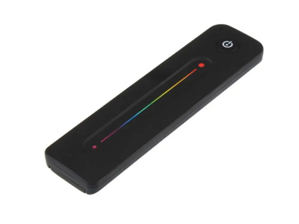 Olcsó DimLED LINEA RGB távirányító, fekete 1-csatornás