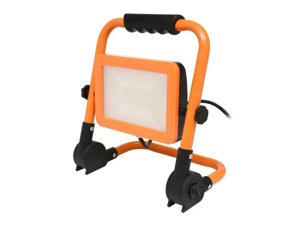 Hordozható LED-reflektor, 100W, vezetékes Expressz szállítás